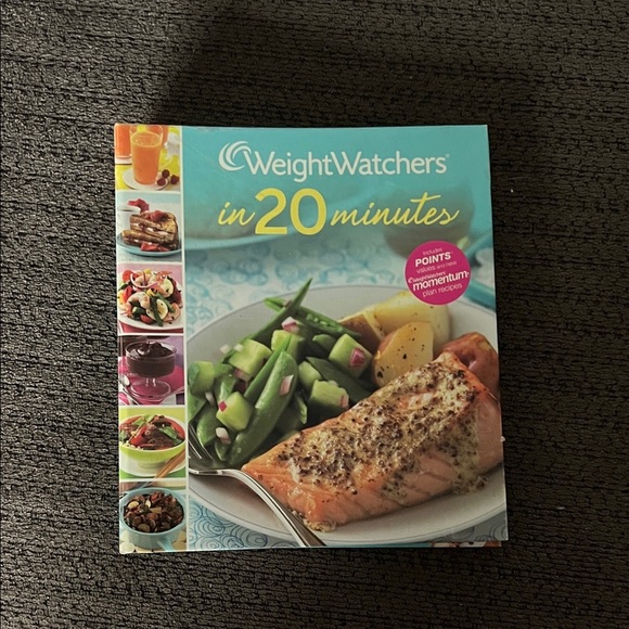 Weight Watchers In 20 Minutes Cookbook - Blue and Yellow - Picture 1 of 4